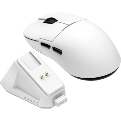 Мышка Ajazz AJ159P MC Wireless/Bluetooth/USB Charging Dock White (AJ159P-MC-W) Винница - изображение 10