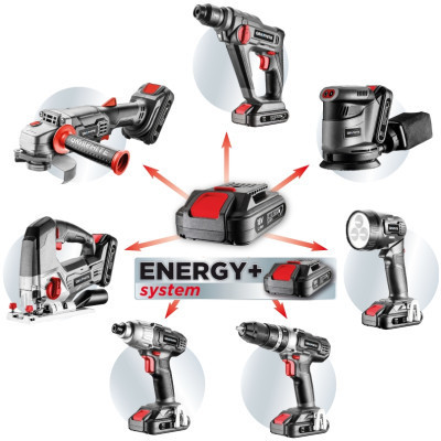 Шуруповерт Graphite Energy + SET, 18В, 2х2.0 Ач, 109ед. кейс (58G022-PS15) Винница - изображение 5