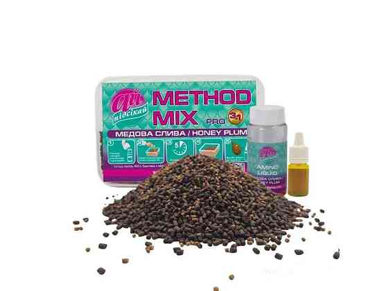 Принада в гранулах Method Mix МЕДОВА СЛИВА ( 3 в1) ТМ АЙ ПОДСЕКАЙ Київ