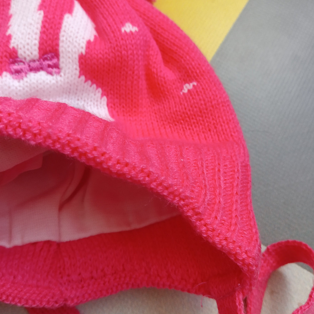 Шапочка для малюків 38-40 на завязках Київ - фото 3