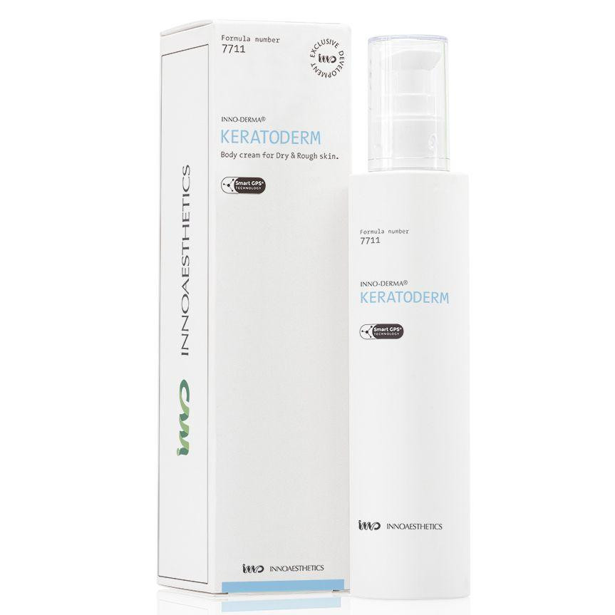 Зволожувальний крем для тіла із сечовиною KERATODERM Innoaesthetics, 200 мл Дніпро - фото 1