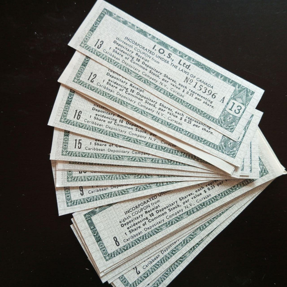 Купон облігації 19. г Акції. (15) Полтава - фото 1