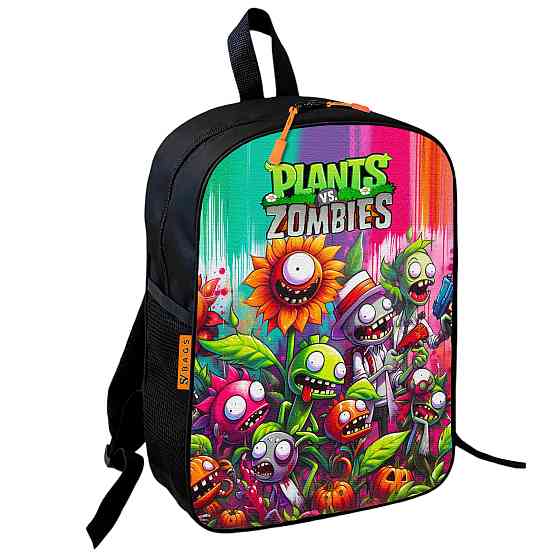 Рюкзак шкільний дитячий Рослини проти Зомбі «Plants vs Zombies» 36х27 см для хлопчика (01088) Київ