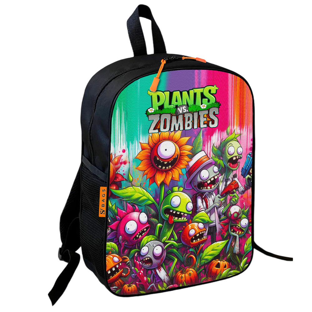 Рюкзак шкільний дитячий Рослини проти Зомбі «Plants vs Zombies» 36х27 см для хлопчика (01088) Київ - фото 1