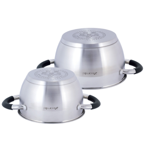 Набір каструль 4 предмети (каструлі 2,1/2,9л) нержавіюча сталь 5753 KAMILLE Житомир