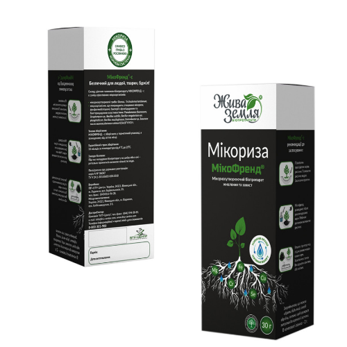 Біопрепарат мікоризоутворюючий Мікофренд-с 30гр Жива земля Житомир