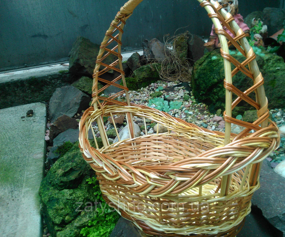 Кошик плетений для новорічних подарунків оптом Київ - фото 3