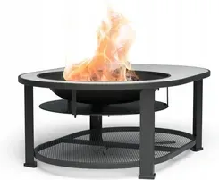 Гриль Blumfeldt Duże Palenisko Ogrodowe Ruszt 122X87cm Stal Stolik 10041261 Киев - изображение 1