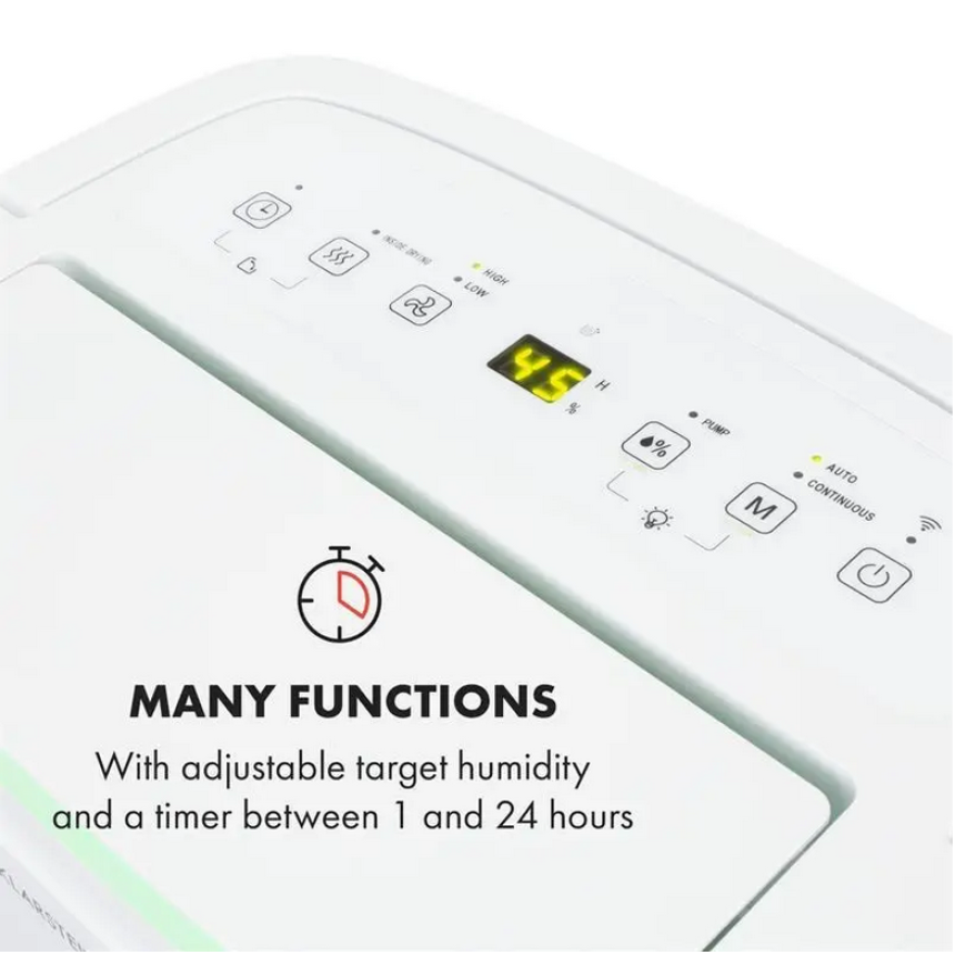 Осушитель воздуха KLARSTEIN DryFy Connect 30 WiFi, 30 л/сутки, 5 л, до 30 м2 Киев - изображение 15