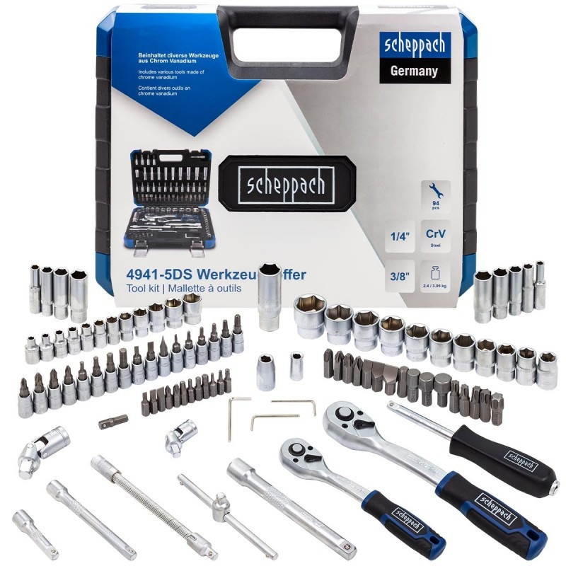 Набор инструмента 94 предмета 1/4