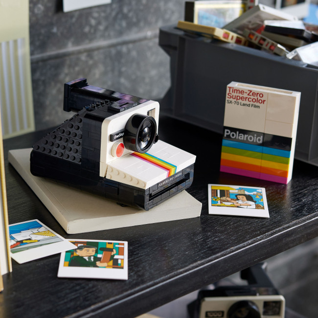 Конструктор Ideas Фотоапарат Polaroid OneStep SX-70 (21345), 516 деталей сумісний з lego лього Київ - фото 4