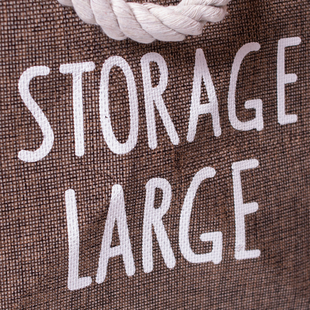 Кошик для білизни 40×33×36 (см) м'який 47 (л) Коричневий HP-41-1 Коломия - фото 2