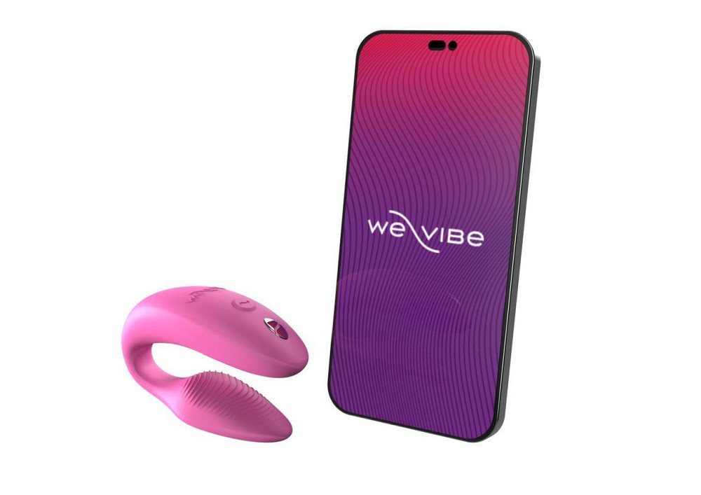 Смарт-вібратор для пар We-Vibe Sync 2 Rose, 10 віброрежимів, пульт ДК Sex Aura Київ - фото 1