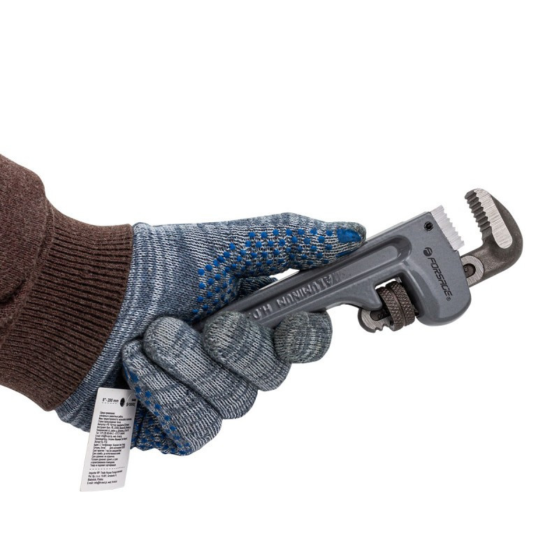 Ключ трубний розвідний 8" 200mm Forsage F-68408 Одеса - фото 4