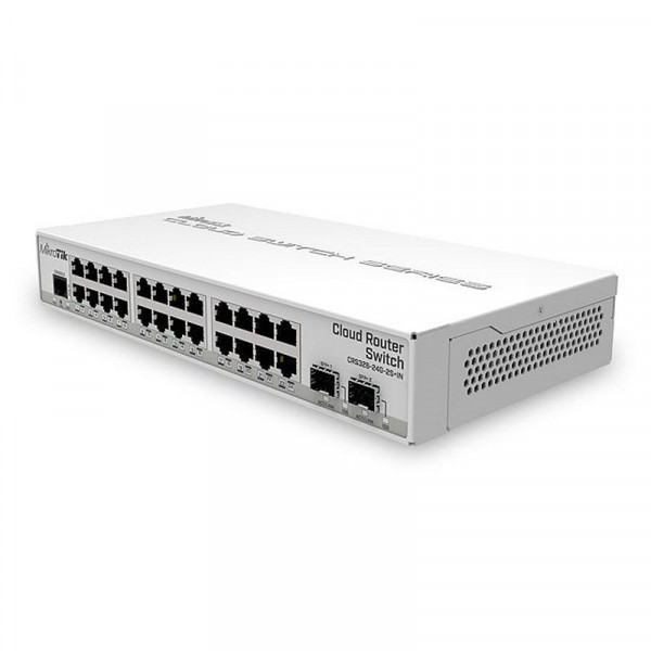 Комутатор Mikrotik CRS326-24G-2S+IN, 24xGb LAN, 2xSFP+cages, RouterOS L5 or SwitchOS (dualboot), des Київ - фото 2