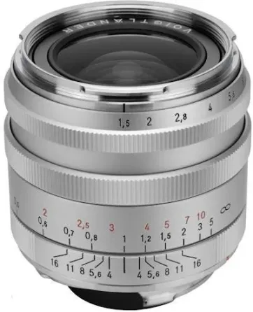 Объектив Voigtlander Nokton I Vintage Line 28 mm f/1,5 Srebrny (Leica M) Киев