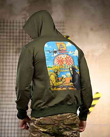 Милитари Худи Донецька область oliva РП7407 Одесса