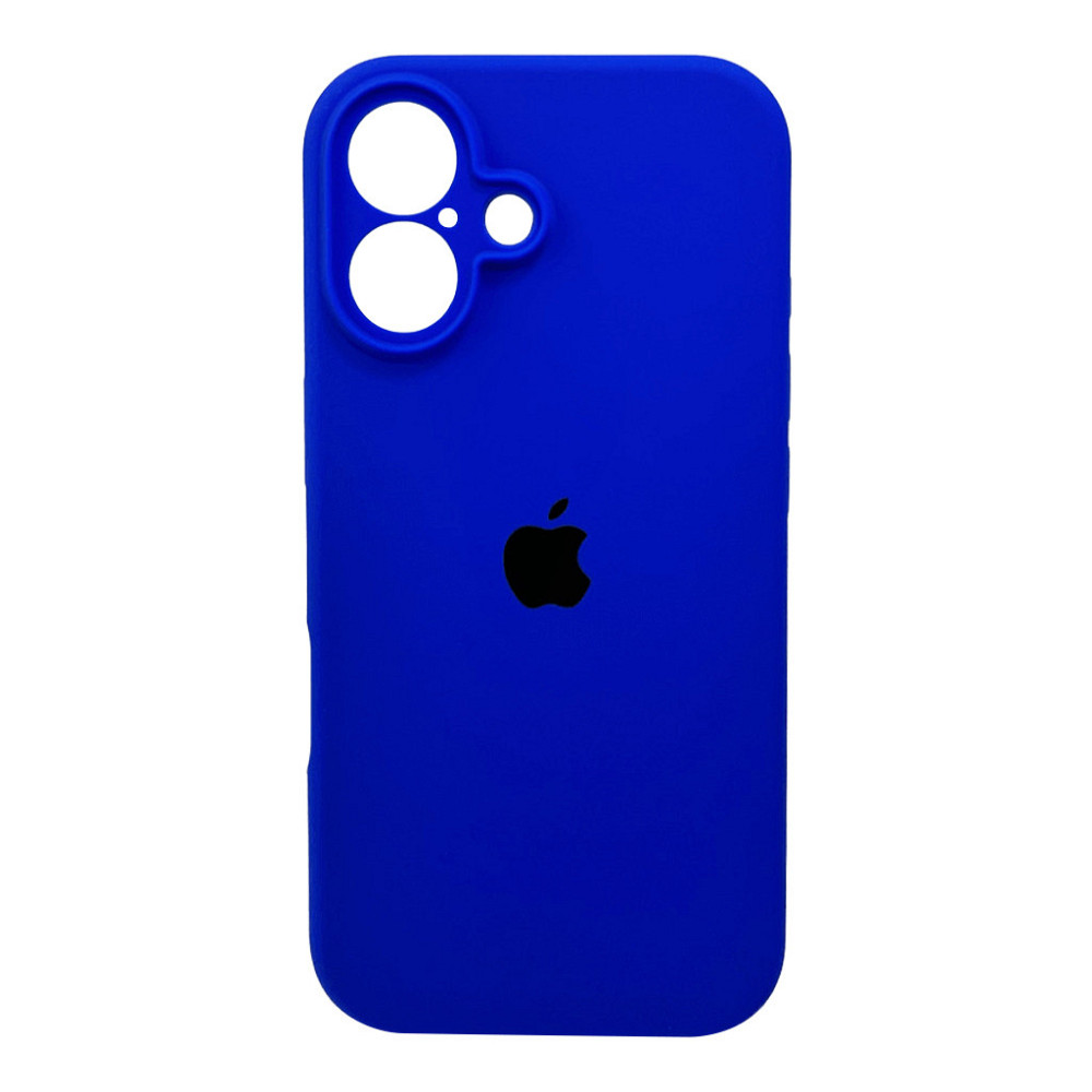 Чохол для смартфона Silicone Full Case AA Camera Protect for Apple iPhone 16 45,Shiny Blue Київ - фото 1