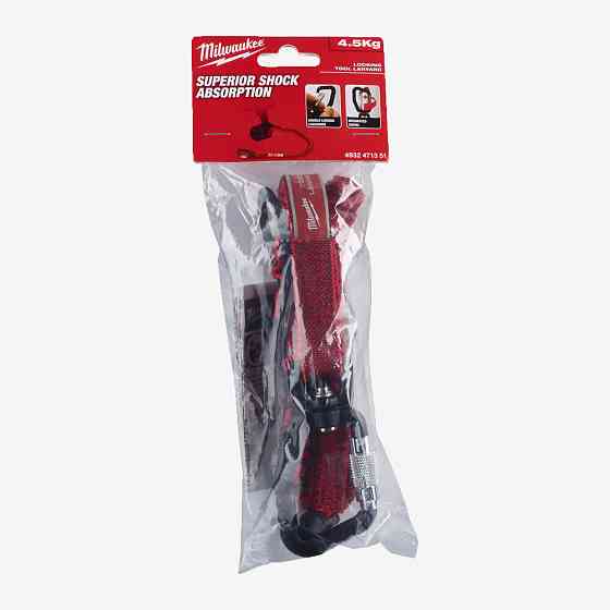 Страховочный еластичный строп MILWAUKEE для електроинструмента вагою до 4.5 кг Одесса