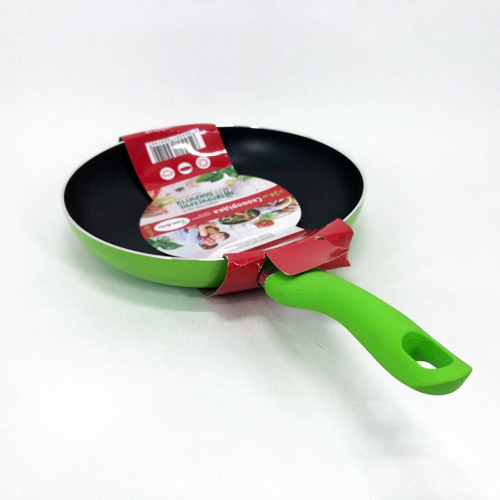 Качественная алюминиевая антипригарная сковорода, Сковородок для газовой плиты, Сковорода на долго WP-38 Львов - изображение 3