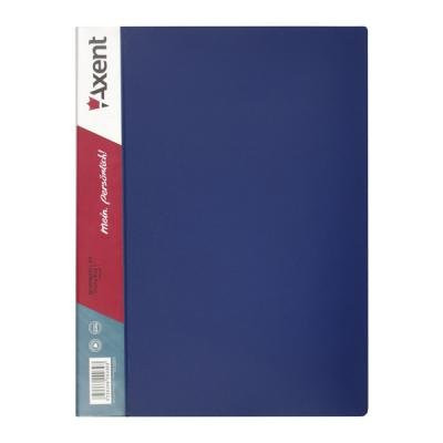 Папка с файлами Axent 40 sheet protectors, blue (1040-02-А) Винница - изображение 1