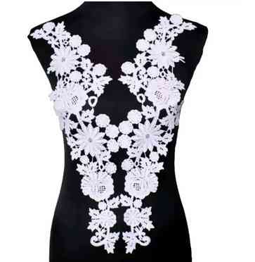 Аплікація пришивна на платті Квіти Київ