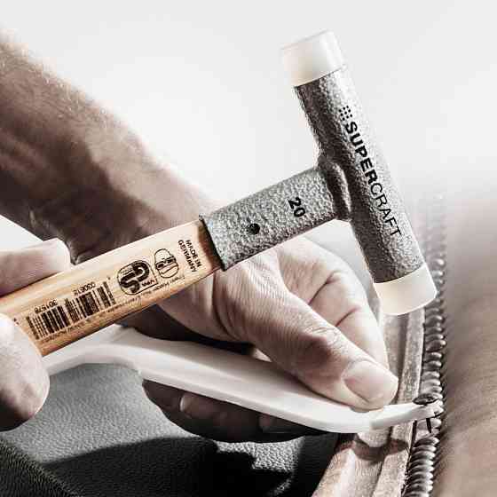 Молоток безінерційний HALDER Supercraft 3366 з дерев'яною ручкою, Ø=60 мм, m=1705 г, І=360 мм Одеса