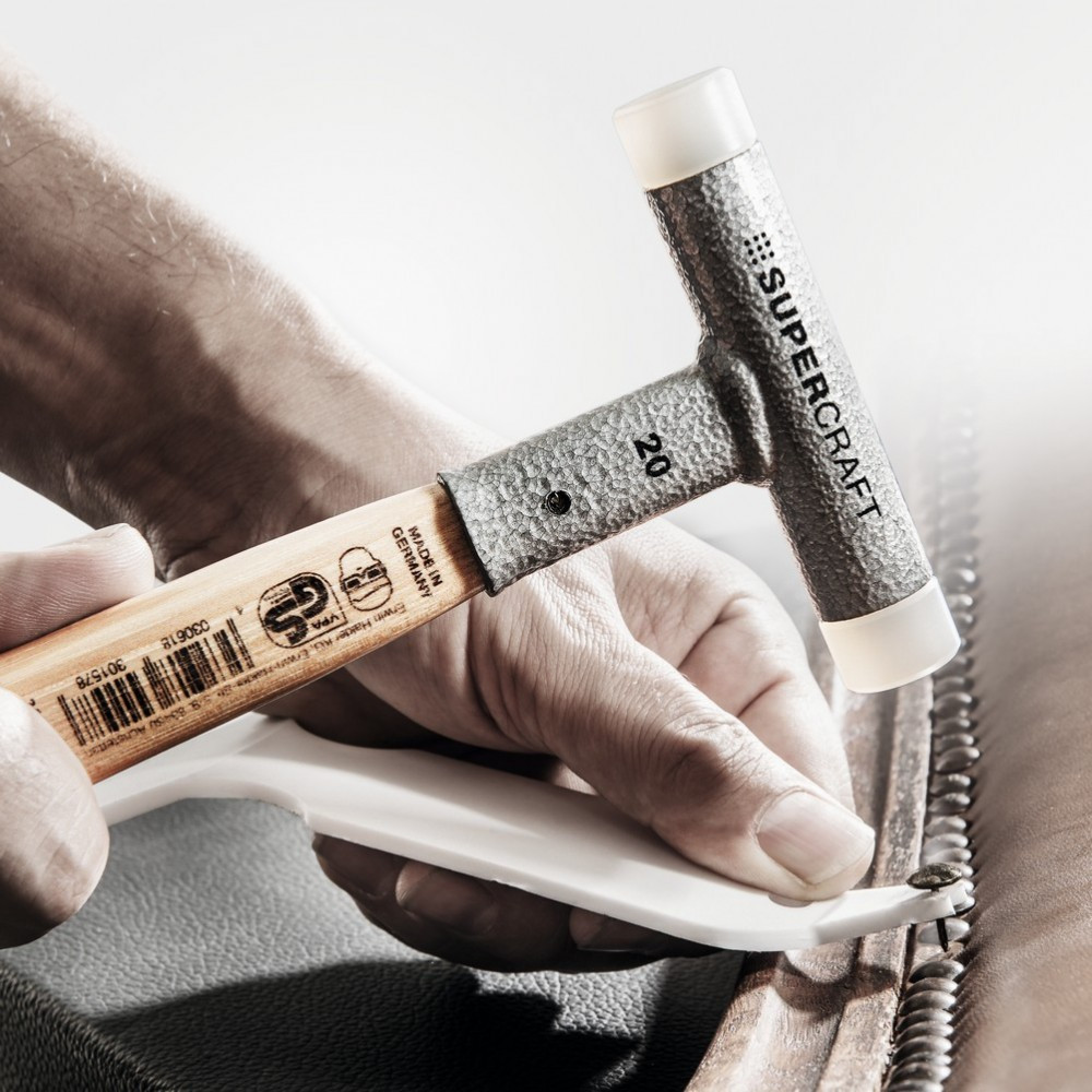 Молоток безынерционный HALDER Supercraft 3366 с деревянной ручкой, Ø=60 мм, m=1705 г, І=360 мм Одесса - изображение 3