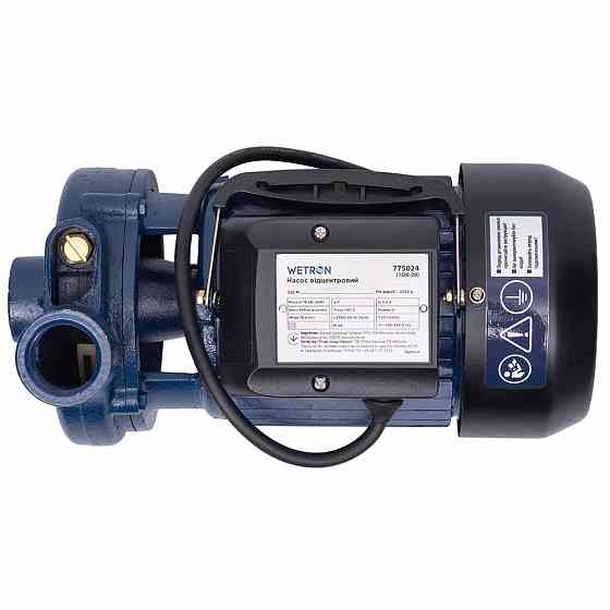 Насос відцентровий 0.75кВт Hmax 18м Qmax 200л/хв WETRON 1DK-20 (775024) Рівне