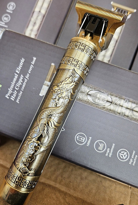 Триммер металлический для бороды , с насадками Т99 Киев - изображение 3