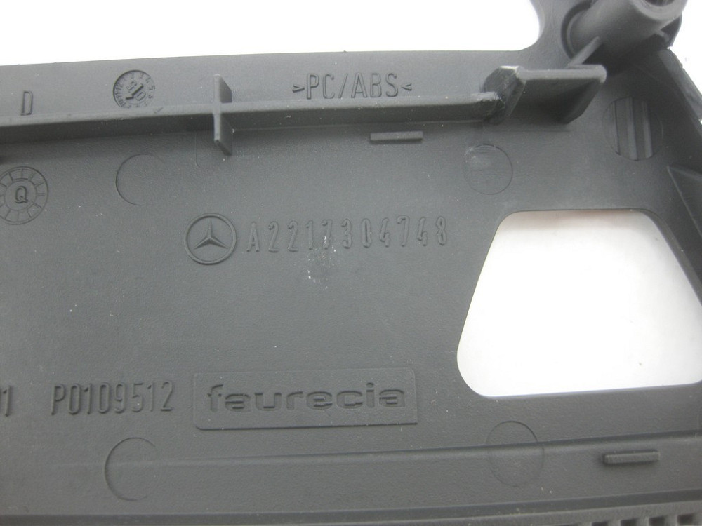 Mercedes-Benz  A2217304748 9116 Внутрішня ручка відкриття задніх лівих дверей з чорною накладкою на блок регулювання сидіння S-class short W221 S-clas Одеса - фото 10