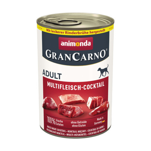 Корм вологий Carny Adult Multi Meat Cocktail для дорослих собак мультим ясний коктейль 400 г Киев - изображение 1