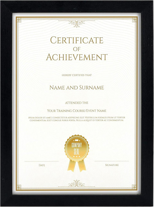 Рамка для фотографій, дипломів, сертифікатів 2 шт A4, дерев'яна чорна настінна з плексигласом GraduatePro 21x29 см Київ - фото 2