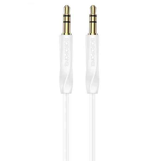 Аудиокабель BOROFONE BL16, чистый звук, белый Киев