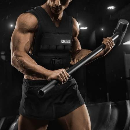 Ваговий жилет KTO16 16 KG HMS PREMIUM - 16 кг/чорний Київ - фото 9