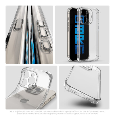Чохол до мобільного телефона Armorstandart Air Force Apple iPhone 16 Pro Max Camera cover Clear (ARM78503) Вінниця - фото 4