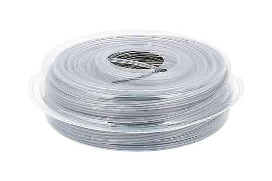 Волосінь для тримера MASTERTOOL КВАДРАТ АРМОВАНИЙ 2,40 мм 82 м блістер 19-1312 Рівне