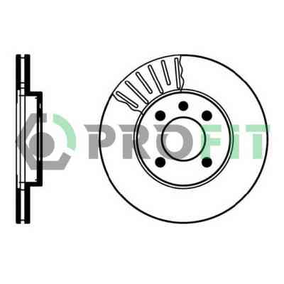 Тормозной диск Profit 5010-0207 Винница