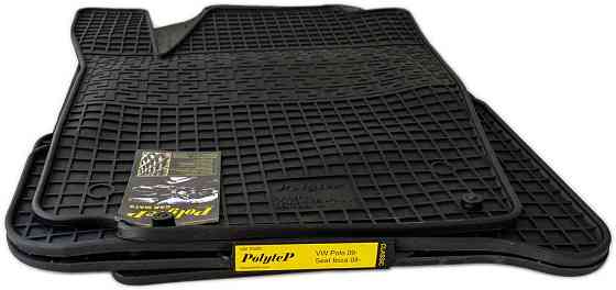 Килимки салону гумові VW Polo sedan/hb 09-/Seat Ibiza 08-, к-т (4шт.) Київ