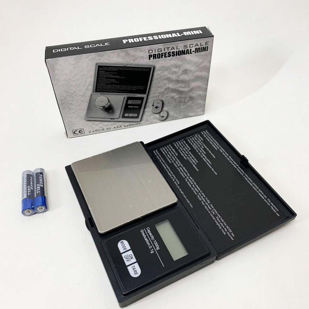 Ваги компактні золото 1000г, Професійні ваги з високою точністю для вимірювання золота IZ-90 Івано-Франківськ - фото 1