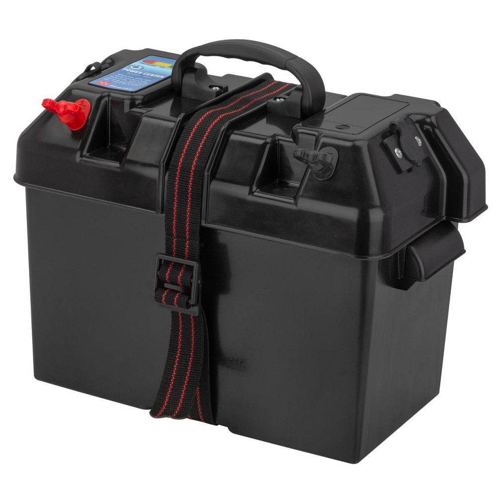 Ящик акумуляторний (Бокс для АКБ) C11517 з USB зарядкою та роз'ємом прикурювача Київ - фото 1