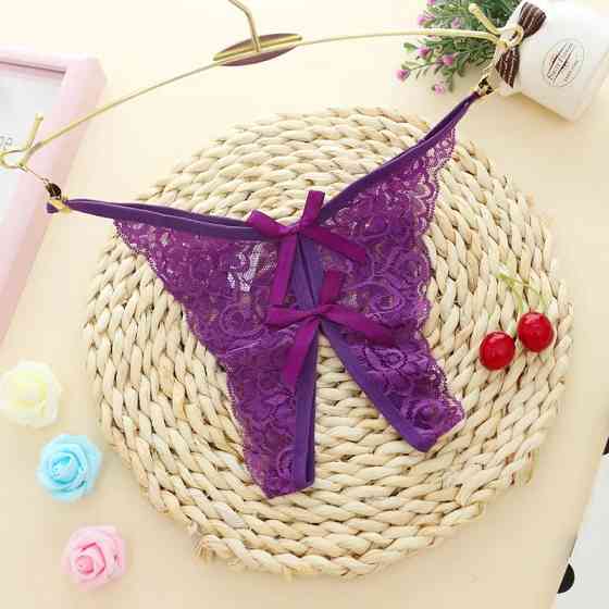 Сексуальні трусики з доступом універсальний фіолетовий Київ