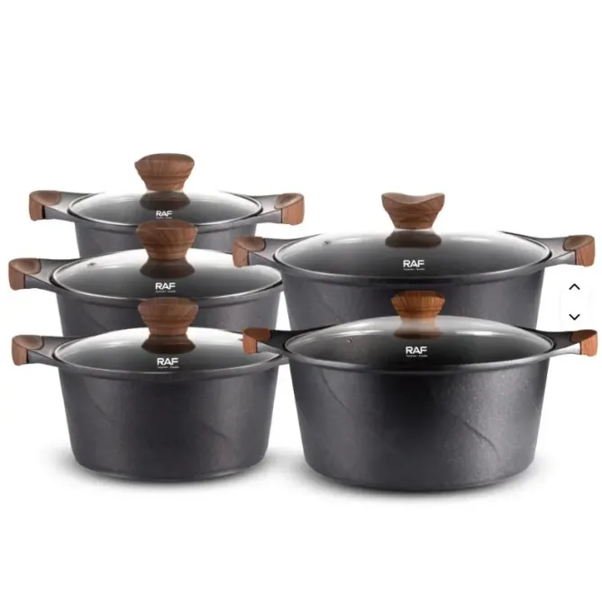 Набор кастрюль 5 в 1 Cookware Set R-80003 Коломия - фото 2