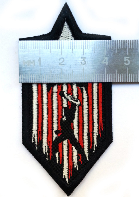 Нашивка патч Captain Amerika Запорожье - изображение 2