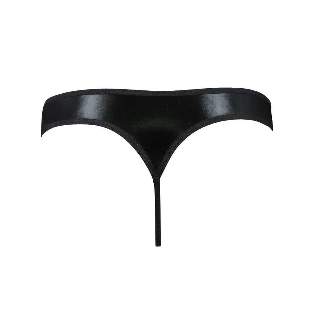 Мужские стринги Passion 033 THONG PAUL XXL/XXXL Black, под латекс Sex Aura Киев - изображение 6