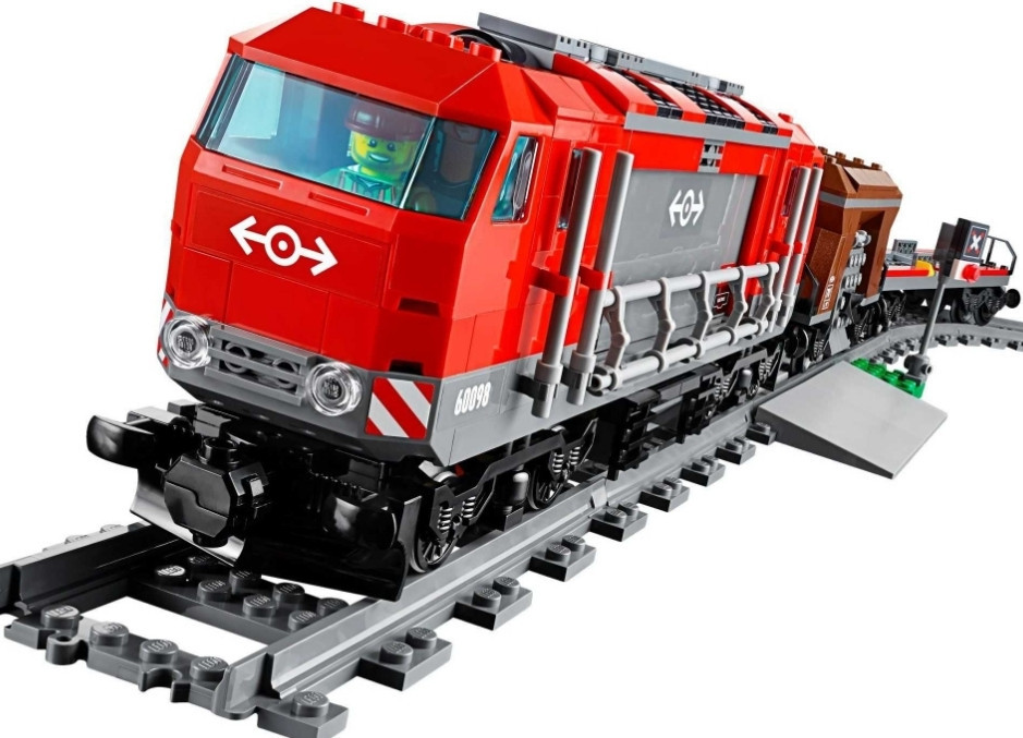 Конструктор Cities Потужний вантажний поїзд 1078 дет(сумісний з Lego) Київ - фото 5