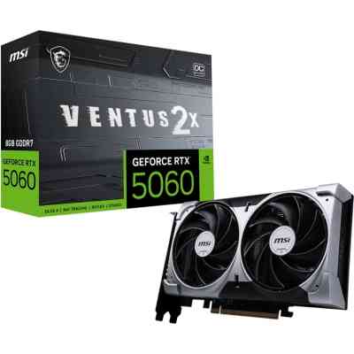 Видеокарта MSI GeForce RTX5060 8Gb VENTUS 2X OC (RTX 5060 8G VENTUS 2X OC) Винница