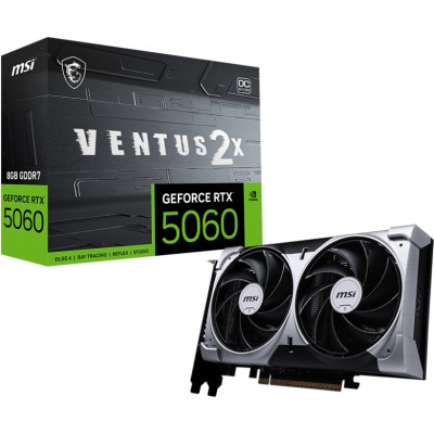 Видеокарта MSI GeForce RTX5060 8Gb VENTUS 2X OC (RTX 5060 8G VENTUS 2X OC) Винница - изображение 5