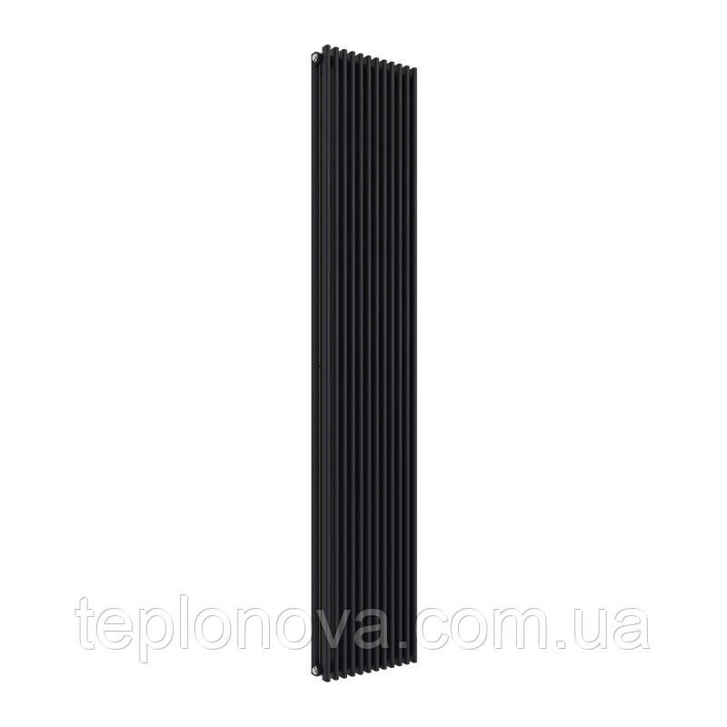 Дизайнерский радиатор 1800/336 (мм) черный мат IDEALE GIULIA (универсальное подключение) 12 12/1800/336 Черновцы - изображение 7