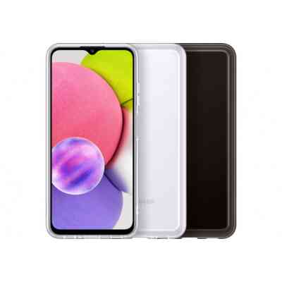 Чохол до мобільного телефона Samsung Soft Clear Cover Galaxy A03s (A037) Black (EF-QA037TBEGRU) Вінниця